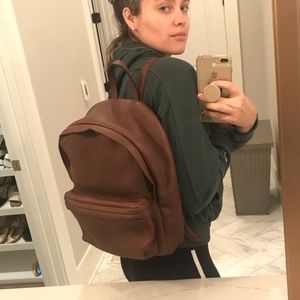 Madewell leather backpack
